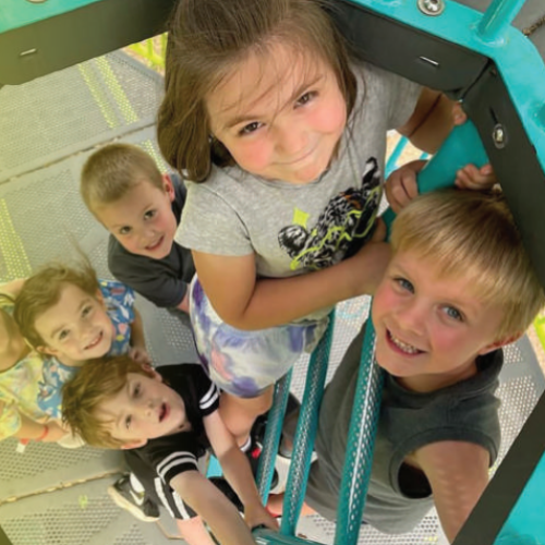 Children at Preschool Program