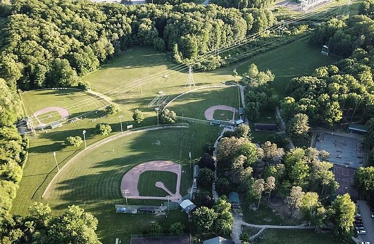 Overhead View of Cascade Park