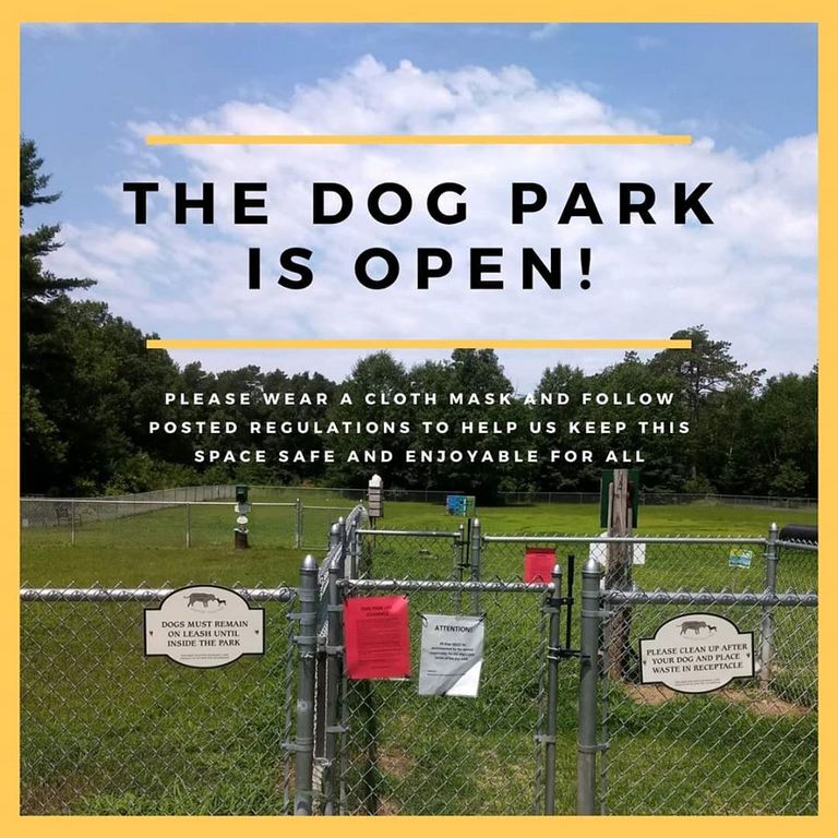 The Essex Dog Park is open