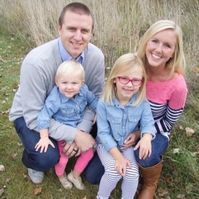 Crystal Hendry with her family